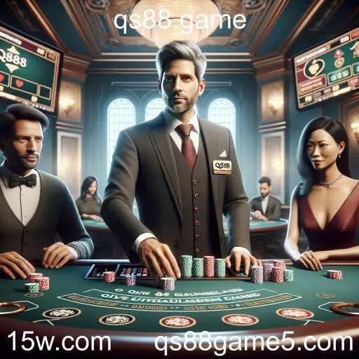 Experiência Imersiva no Cassino Ao Vivo do qs88.game